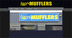 Desktop Screenshot of garysmuffler.com